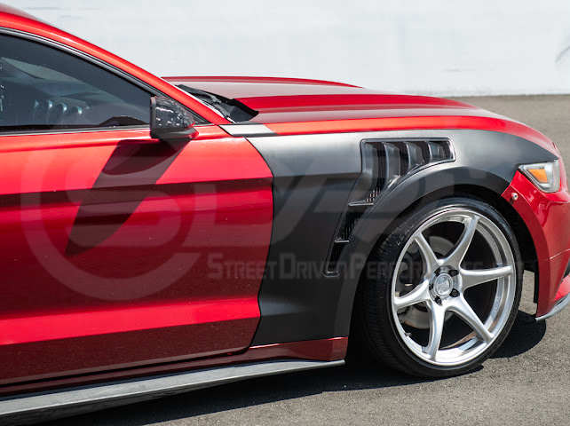 2015-2017 MUSTANG | GT500 KR STYLE FRONT VENTED FENDERS